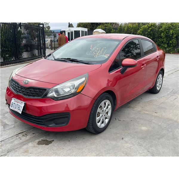 KIA RIO 2013 T-DONATION