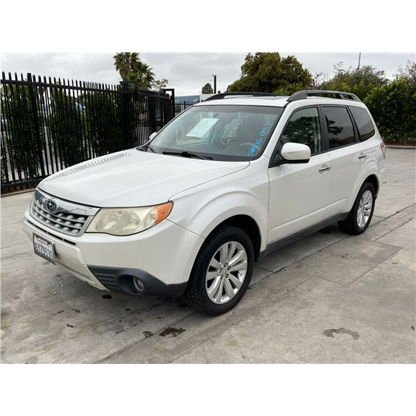 SUBA FORESTER 2013 APP-DUP-T DON SMOG