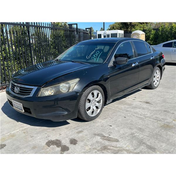 HOND ACCORD 2010 SALV T/DONATION