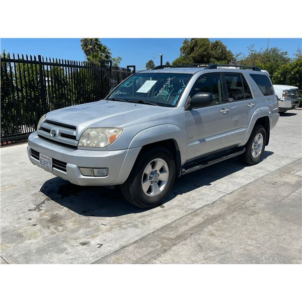TOYT 4RUNNER 2003 APPT/DUP-T SMOG