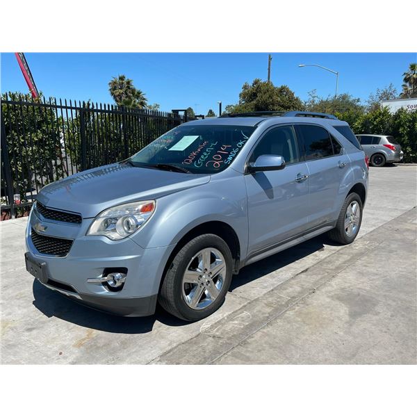 CHEV EQUINOX 2014 T-SMOG -2 DAYS
