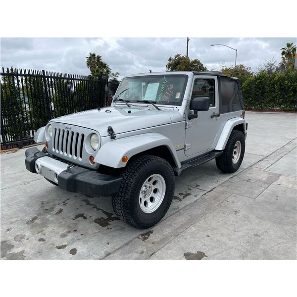 JEEP WRANGLER 2008 T-SMOG -2 DAYS