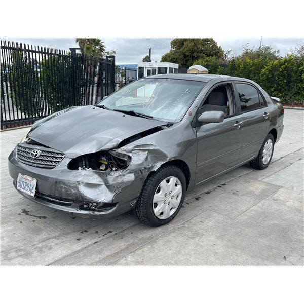 TOYT COROLLA 2007 SALV T/DONATION