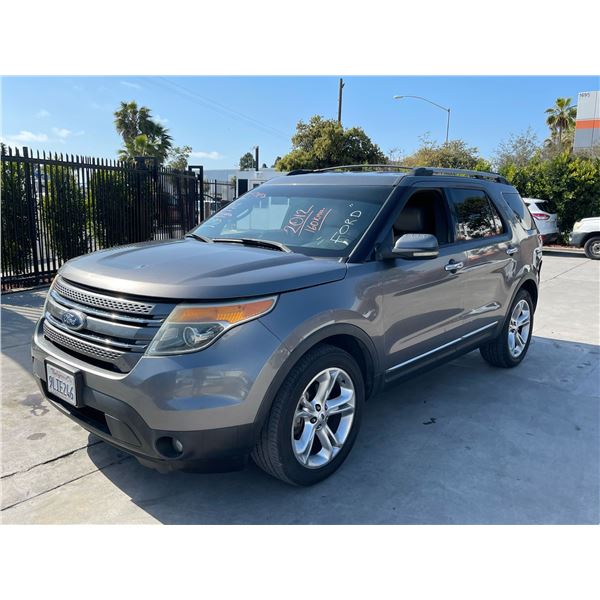 FORD EXPLORER 2012 T-REPO 2 DAYS