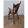 Image 3 : *Vintage Wooden Child's High Chair - Cannot Ship