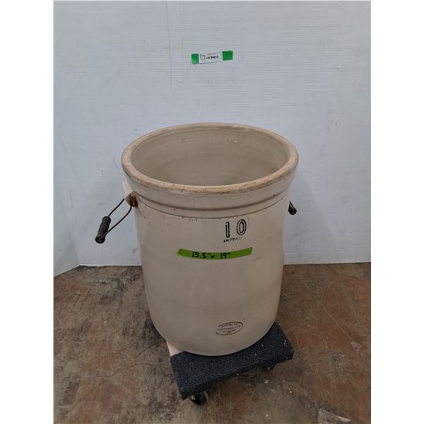 *10 Imperial Medalta Crock - Cannot Ship