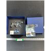 Image 1 : # Swarovski Crystal - Polar Bear Siku Figurine w/Box & Certificate - 7" x 4"
