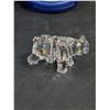 Image 2 : # Swarvoski Crystal - Polar Bear Figurine  in Box w/Certificate - 2.5" x 1.5"