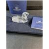 Image 5 : # Swarovski Crystal - Lamb FIgurine in Box w/Certificate - 2.5" x 1.5"