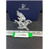 Image 1 : # Swarovski Crystal - School of Fish Figurine in Box w/Certificate - 4" x 3"