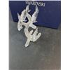 Image 2 : # Swarovski Crystal - School of Fish Figurine in Box w/Certificate - 4" x 3"