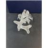 Image 4 : # Swarovski Crystal - School of Fish Figurine in Box w/Certificate - 4" x 3"