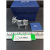Image 1 : # Swarovski Crystal - Goat Figurine in Box w/Certificate - 3" X 2.5"