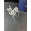 Image 2 : # Swarovski Crystal - Deer Figurine in Box w/Certificate - 4" x 3.5"