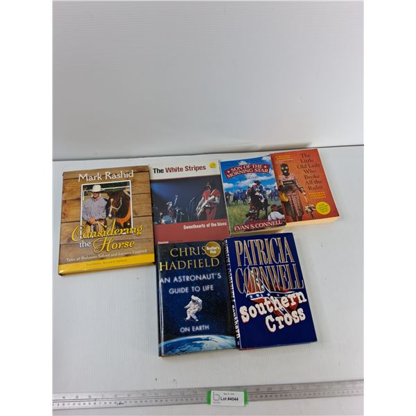 (6) Books - The White Stripes, Son Of The Morning Star,  The Little Old Lady Who Broke All The Rules