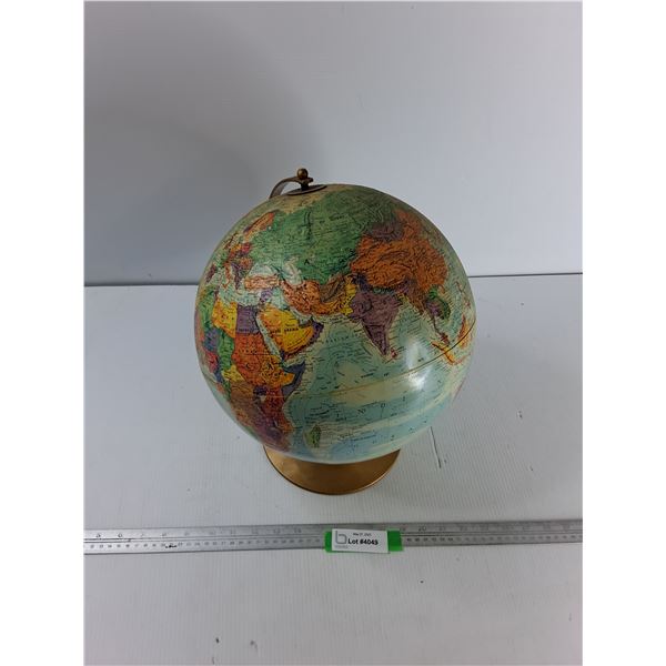 Vintage Macleans World Globe