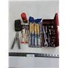 Image 1 : Socket Set, Chisel Set, Leatherman Multi-Tool, Misc.