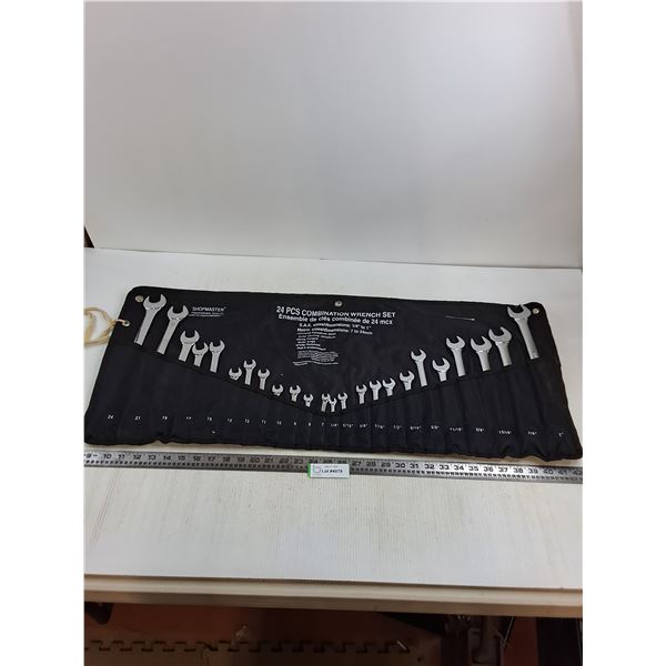 Shopmaster 24-piece Combination Wrench Set