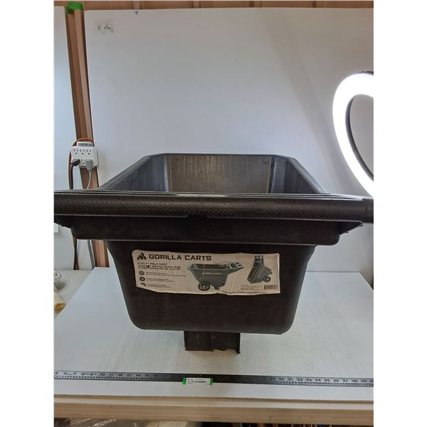 ** Gorilla Cart - 5 cu ft - some damage on bottom - Pickup Only