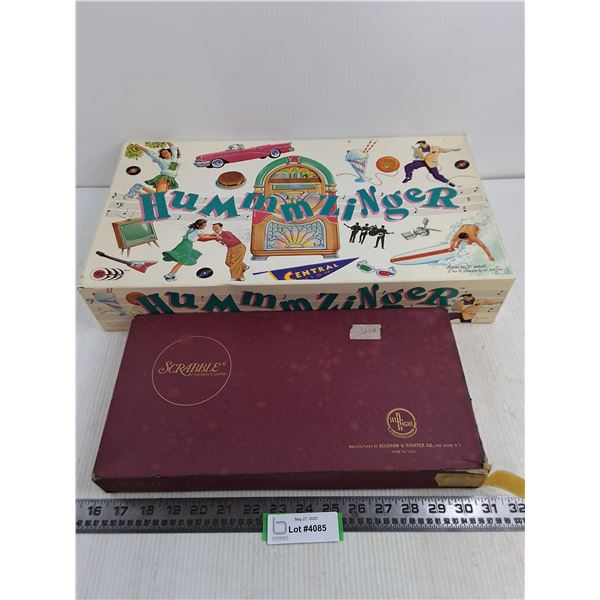 (2) Board Games (Humminger & Scrabble)