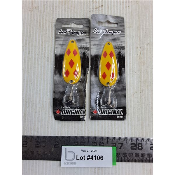 (2) Len Thompson Fish Lures - Sealed