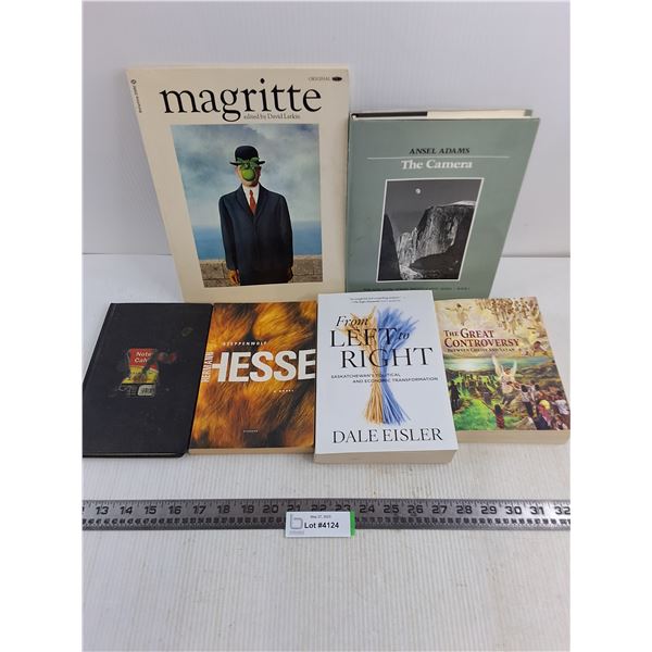 (6) Books (Controversy Between Christ & Satan, Left to Right, The Camera)