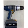 Image 2 : Mastercraft Maximum Cordless Drill with Battery Pack & Tote - Untested - As is