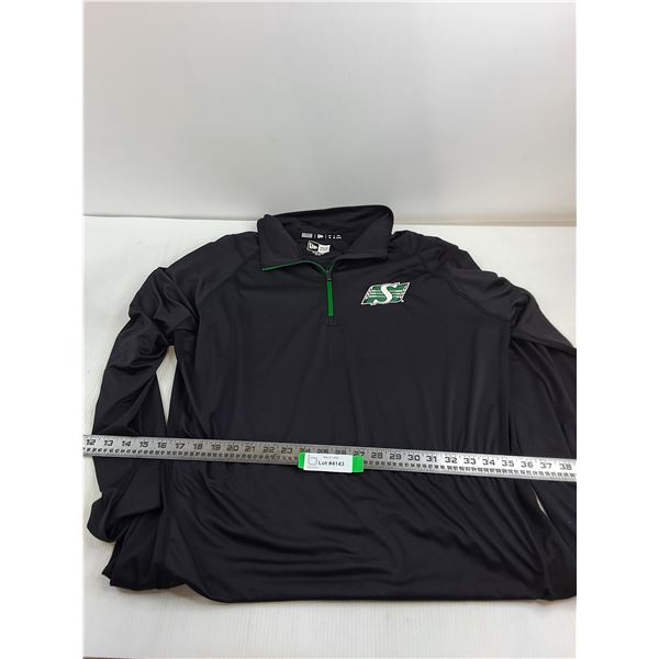 New Era "Official Sideline" Saskatchewan Roughriders Long Sleeve XL Shirt - Appears Unused