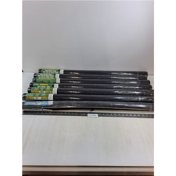(7) Rolls of Weed Control Fabric (6-Sealed)