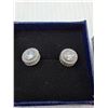 Image 2 : Moissanite Earings - CANNOT GUARANTEE AUTHENTICITY