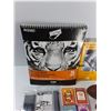 Image 6 : Assorted Items - (1) Drawing Books, Sketching set, (5) Playing Cards, Misc