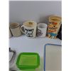 Image 3 : (8) Mugs (2) Bowls, Misc