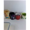 Image 4 : (8) Mugs (2) Bowls, Misc