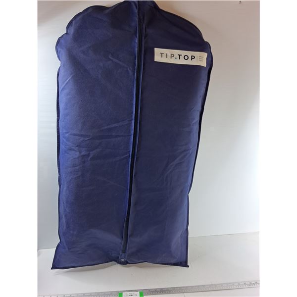 *(2) Suit Jackets with Tip Top Suit Bag