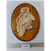 Image 1 : Textured Owl Wall Decoration