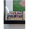 Image 2 : Framed Baseball Picture with 2 Baseball Tickets- - CANNOT GUARANTEE AUTHENTICITY