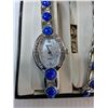 Image 2 : Vivani Wrist Watch, Bracelet, Earrings,  CANNOT AUTHENTICATE