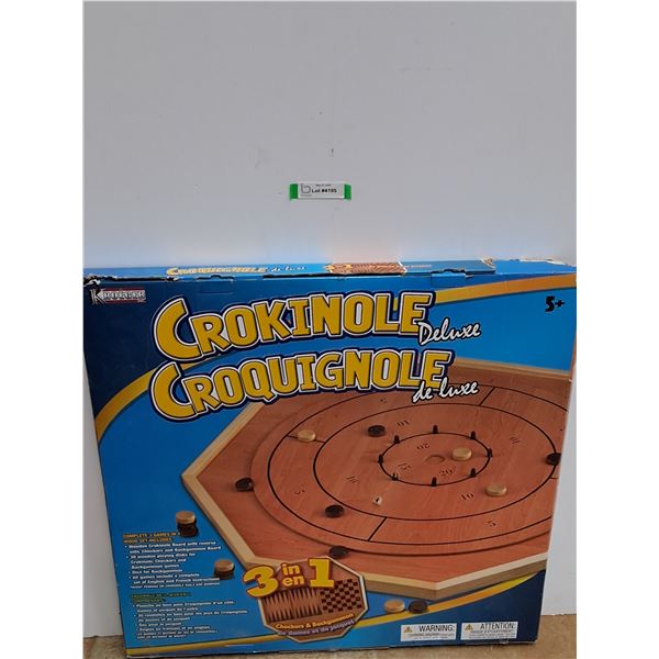*Crokinole Board 3-1 CANNOT SHIP