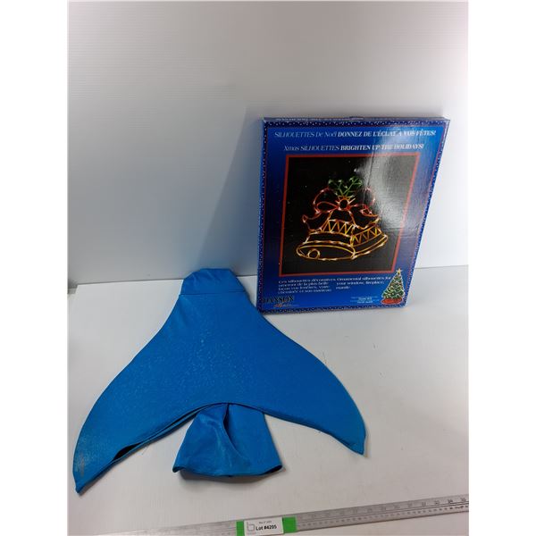Costume Mermaid Tail, Christmas Silhouettes