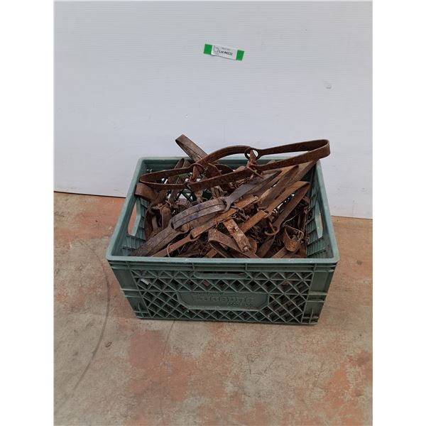 *Plastic Crate and Animal Traps