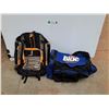 Image 1 : Outdoor Gear Backpack and Labatt Blue Pilsener Bag