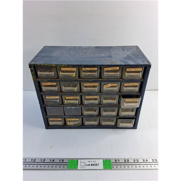 Raaco Hardware Organizer and Assorted Hardware