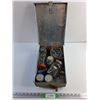 Image 1 : Metal Box with Assorted Hardware