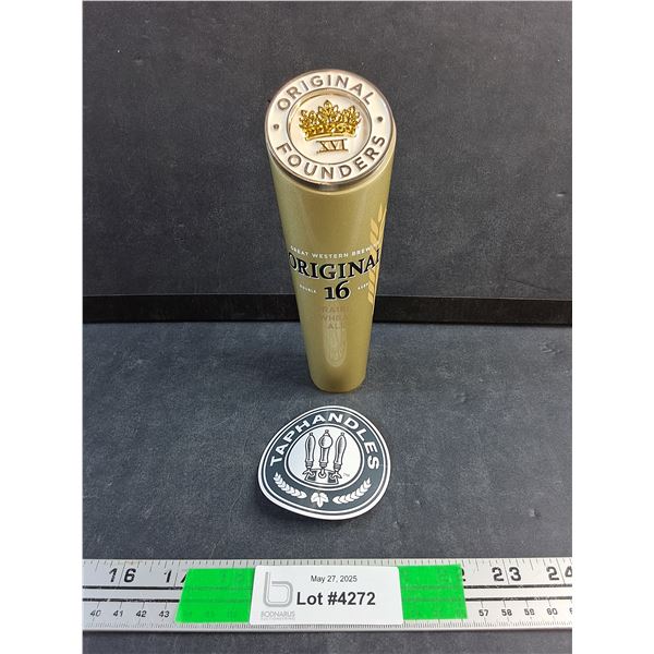 Original 16 Prairie Wheat Short Tap Handle