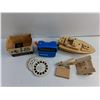 Image 2 : View Master and Tonka Wooden Boat