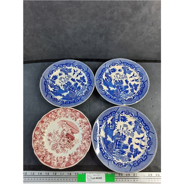 (4) Decorative Plates