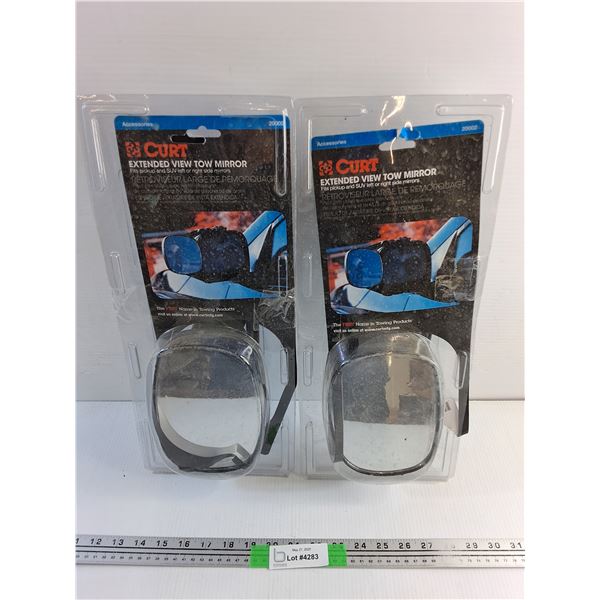 (2) Curt Extended View Tow Mirror