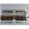 Image 1 : (4) FX4 Mud Flap Covers 10 x 4 1/2"