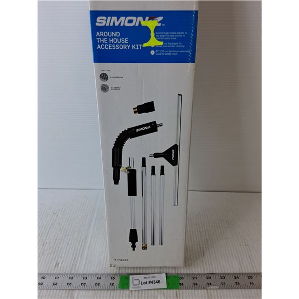Simoniz Around the House Accessory Kit, Sealed