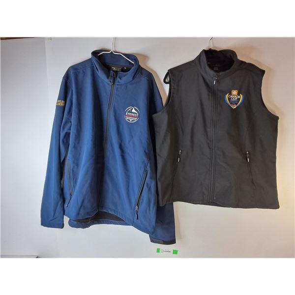 Canada Cup 2019 Vest, Everest Curling Club 2022 Jacket-2XL